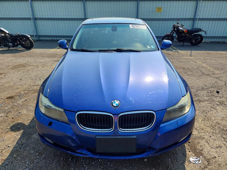 2010 BMW 3 series VIN WBAPK5C50AA646435 COPART salvage auction — REAR END, PA - CERT OF TITLE, sold $400 on 2026-07-31 (photo 5)