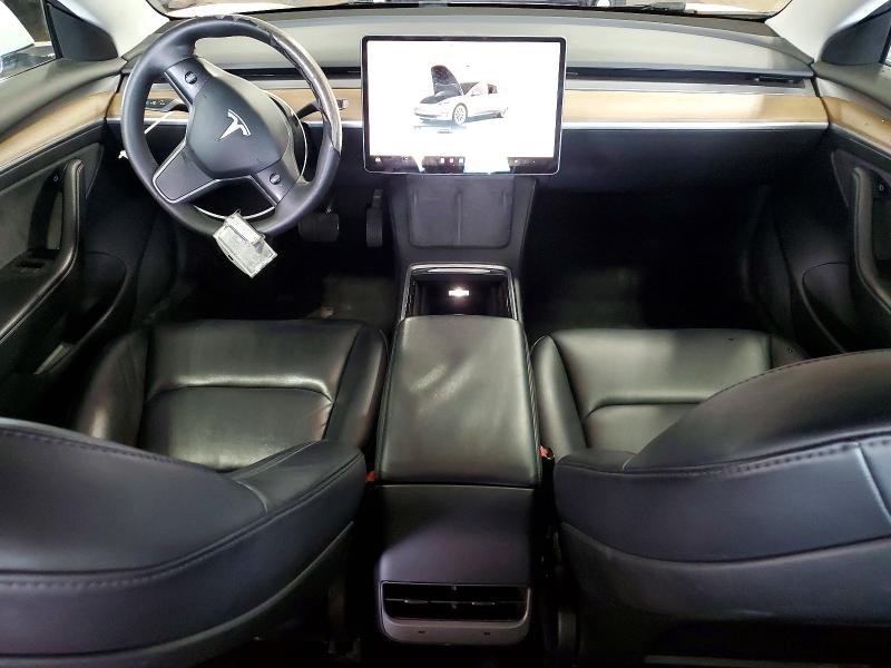 2022 Tesla Model 3 VIN 5YJ3E1EA5NF285535 COPART salvage auction — FRONT END, Fl - Certificate Of Title, sold $8,900 on 2026-07-27 (photo 8)