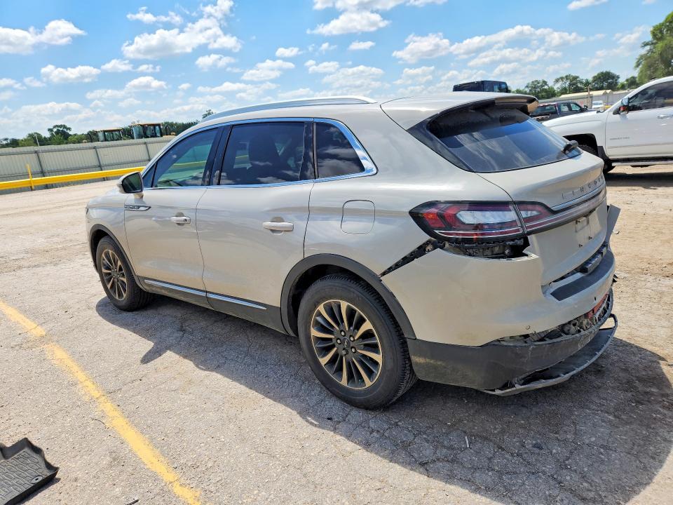 2021 Lincoln Nautilus VIN 2LMPJ6J99MBL19171 COPART salvage auction — REAR END, Ks - Cert Of Title-Salvage, sold $8,200 on 2026-08-26 (photo 2)