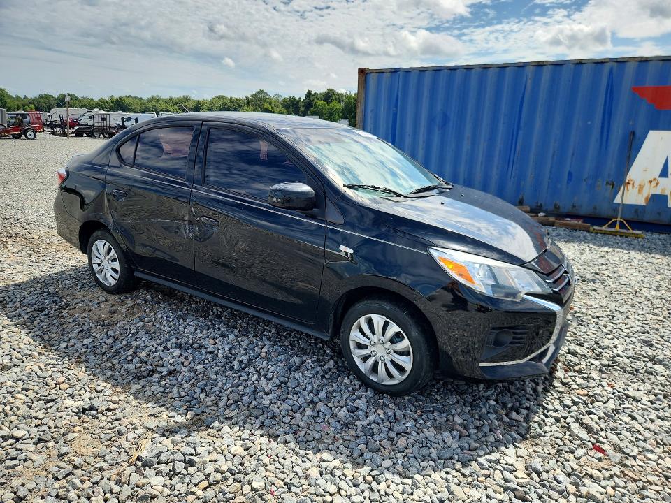 2023 Mitsubishi Mirage VIN ML32FUFJXPHF06483 COPART salvage auction — FRONT END, Ga - Cert Of Title-Salvage, sold $2,450 on 2026-08-25 (photo 4)