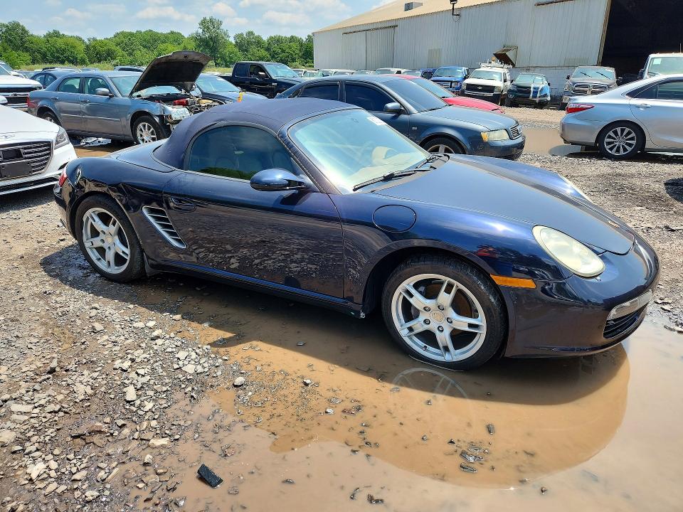 2005 Porsche Boxster VIN WP0CA29805U711969 COPART salvage auction — SIDE, PA - CERT OF SALV-R=RECONSTRUCTED, sold $5,200 on 2026-07-15 (photo 4)