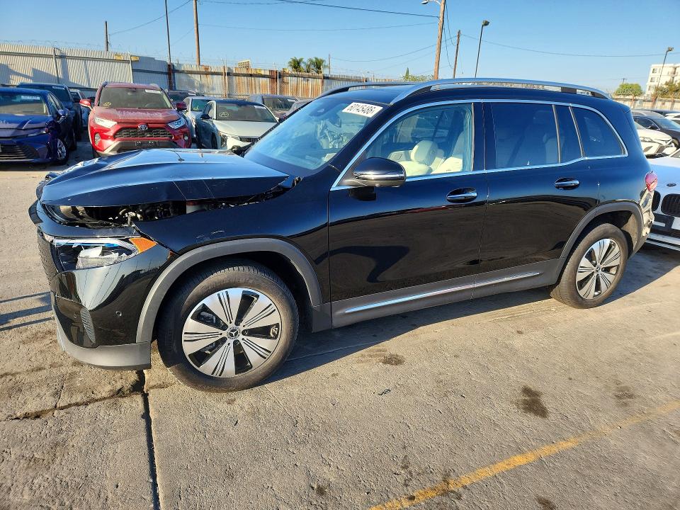 2025 Mercedes-benz Eqb VIN W1N9M0CBXSN139849 — COPART salvage auction photo