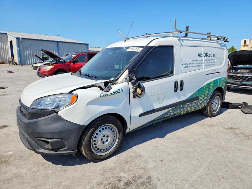 2018 Ram Promaster city VIN ZFBERFAB1J6L06706 COPART salvage auction — FRONT END, Ok - Cert Of Title-Salvage, sold $2,100 on 2026-08-12 (photo 1)