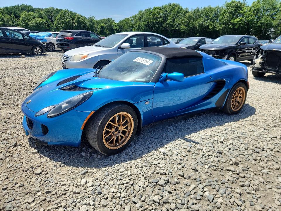 2006 Lotus Elise VIN SCCPC11126HL30539 COPART salvage auction — REAR END, MA - CERT OF TITLE-RECONSTRCTD COLL, sold $19,900 on 2026-07-08 (photo 1)