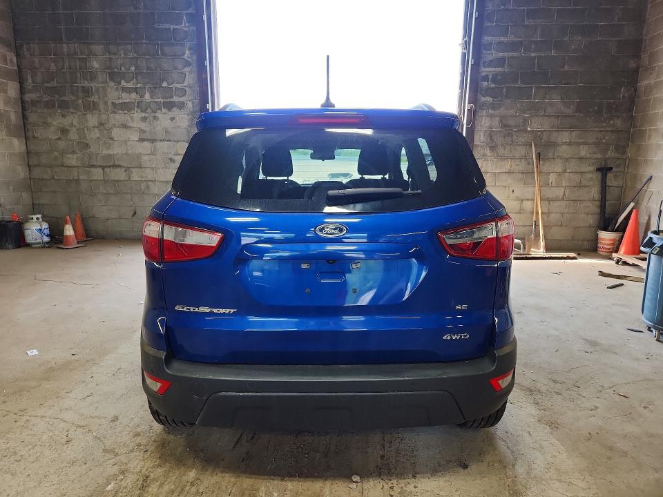2020 Ford Ecosport VIN MAJ6S3GL1LC346525 COPART salvage auction — FRONT END, Ny - Mv-907A Salvage Certificate, sold $575 on 2026-07-20 (photo 6)