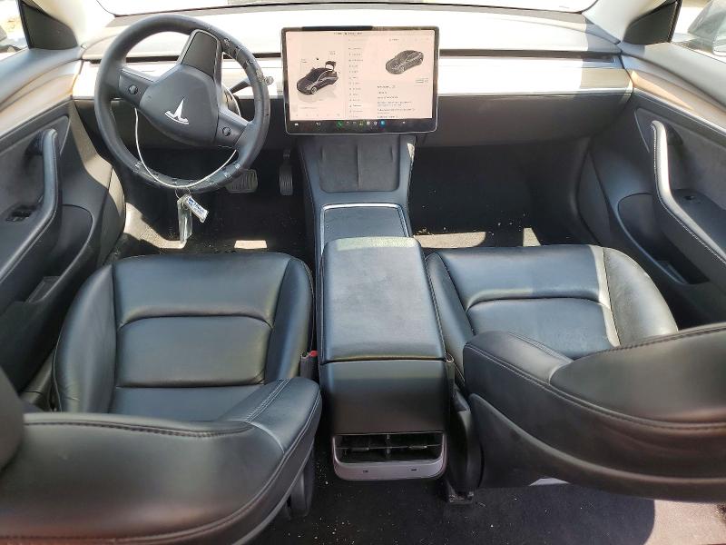 2022 Tesla Model 3 VIN 5YJ3E1EA5NF291075 COPART salvage auction — FRONT END, GA - CERTIFICATE OF TITLE, sold $8,100 on 2026-07-27 (photo 8)