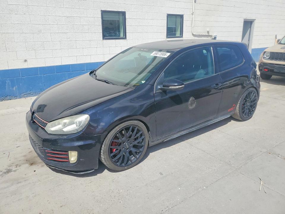 2012 Volkswagen Gti VIN WVWFD7AJ1CW170724 COPART salvage auction — FRONT END, Ut - Salvage Certificate, sold $2,450 on 2026-08-31 (photo 1)