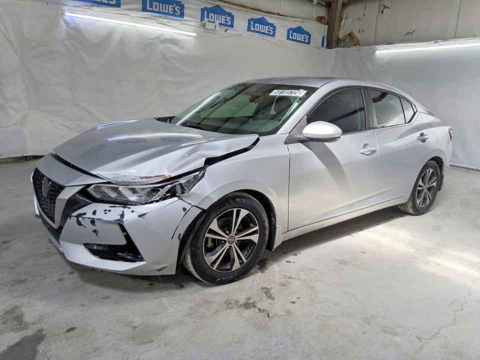 2020 Nissan Sentra VIN 3N1AB8CV5LY265823 COPART salvage auction — FRONT END, Tn - Certificate Of Title, sold $200 on 2026-07-23 (photo 1)