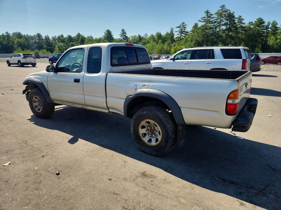 2001 Toyota Tacoma VIN 5TEWN72N61Z864033 COPART salvage auction — FRONT END, Me - Certificate Of Title, sold $400 on 2026-07-31 (photo 2)