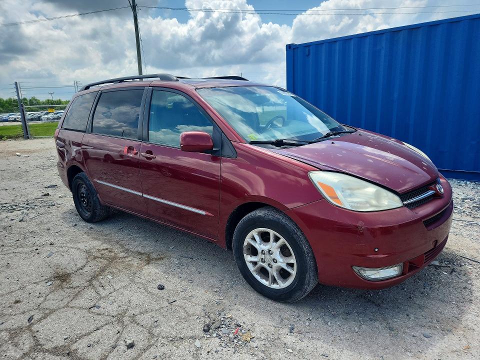 2005 Toyota Sienna VIN 5TDBA22C95S044706 COPART salvage auction — SIDE, IN - CERTIFICATE OF TITLE, sold $1,410 on 2026-07-10 (photo 4)