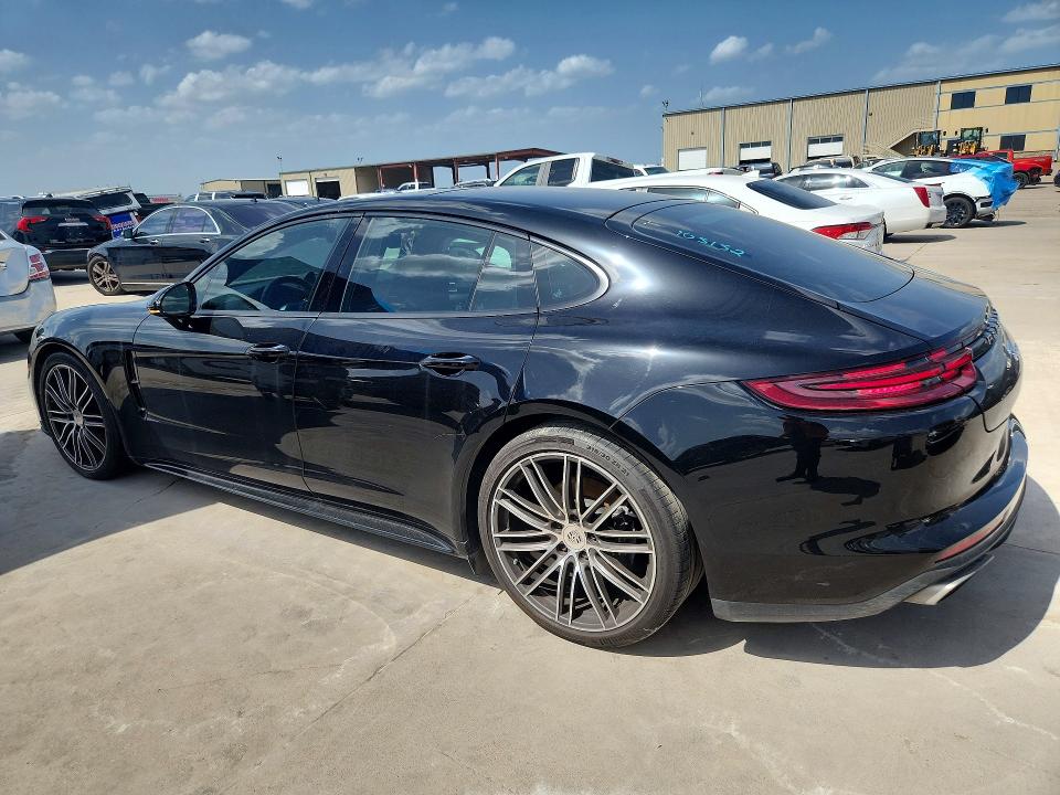 2018 Porsche Panamera VIN WP0AA2A78JL105152 COPART salvage auction — MINOR DENT/SCRATCHES, Tx - Certificate Of Title (P), sold $17,800 on 2026-07-29 (photo 2)
