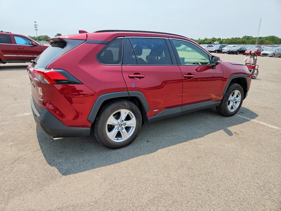 2019 Toyota Rav 4 VIN JTMMWRFV2KD033438 COPART salvage auction — REAR END, Ny - Mv-907A Salvage Certificate, sold $2,350 on 2026-07-27 (photo 3)