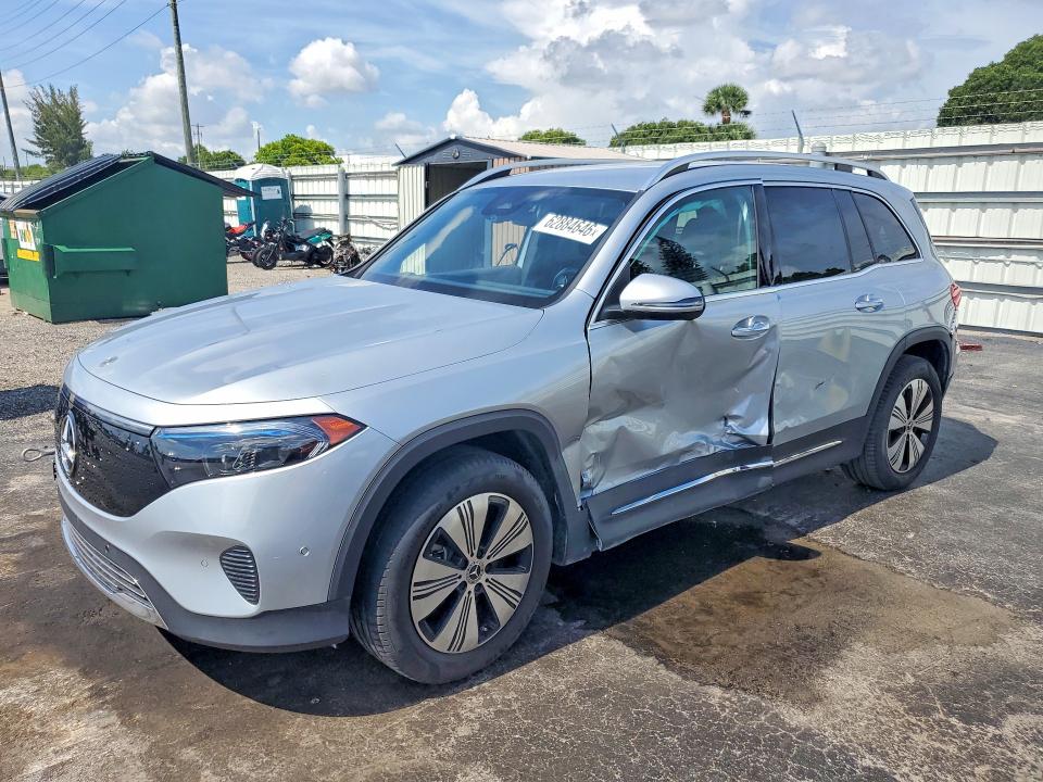 2024 Mercedes-benz Eqb VIN W1N9M0CB2RN098854 — COPART salvage auction photo