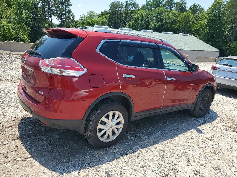 2016 Nissan Rogue VIN JN8AT2MV8GW142380 COPART salvage auction — MECHANICAL, Ma - Certificate Of Title, sold $1,500 on 2026-07-20 (photo 3)