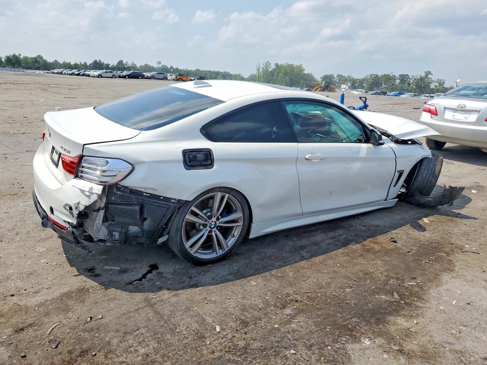 2014 BMW VIN WBA3R1C54EF774236 COPART salvage auction — FRONT END, Va - Cert Of Title - Salvage, sold $200 on 2026-07-29 (photo 3)