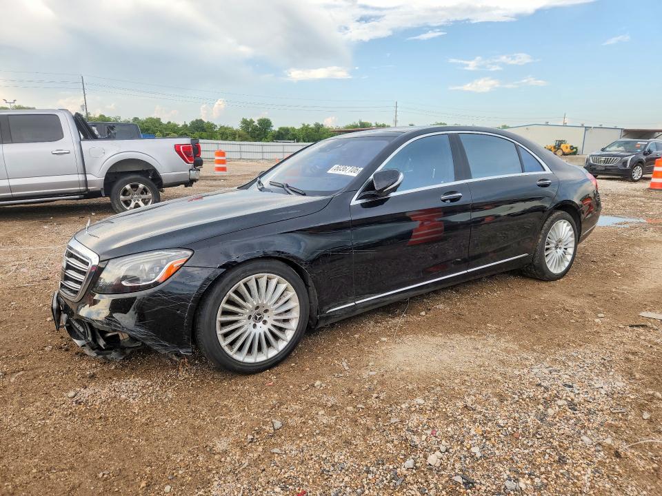 2018 Mercedes-benz S-klasse VIN WDDUG8DB3JA386311 — COPART salvage auction photo