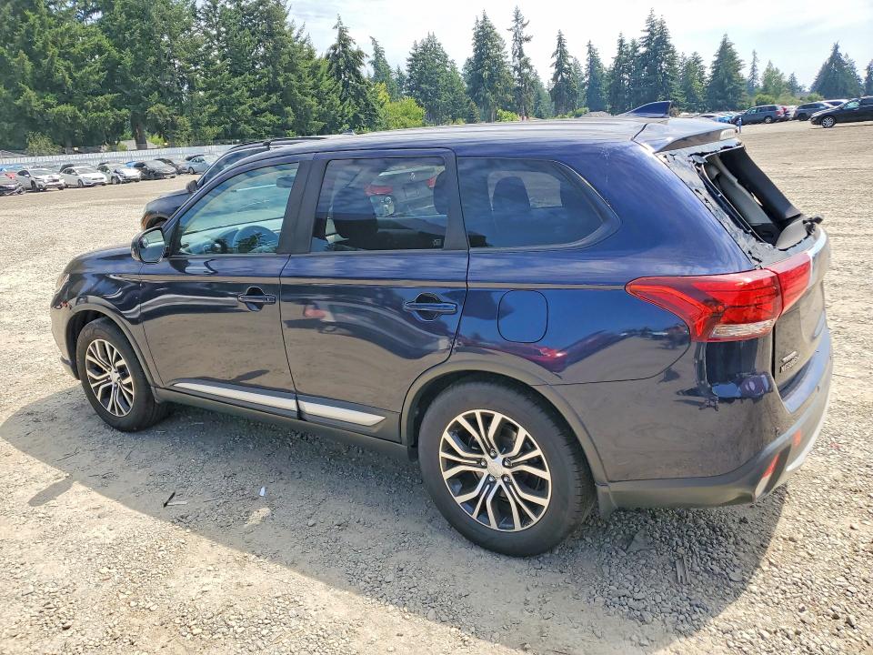 2018 Mitsubishi Outlander VIN JA4AZ3A36JJ001146 COPART salvage auction — REAR END, Wa - Bill Of Sale, sold $125 on 2026-07-28 (photo 2)