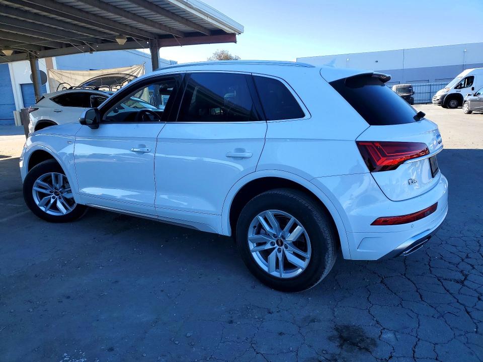 2023 Audi Q5 VIN WA1GAAFYXP2103949 COPART salvage auction — FRONT END, CA - SALVAGE CERTIFICATE, sold $550 on 2026-07-28 (photo 2)