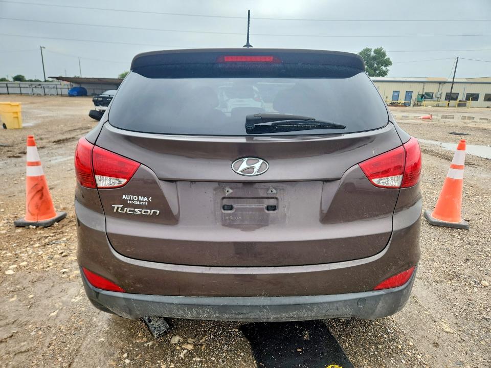 2015 Hyundai Tucson VIN KM8JT3AF2FU005553 COPART salvage auction — FRONT END, Tx - Certificate Of Title (P), sold $1,200 on 2026-07-29 (photo 6)