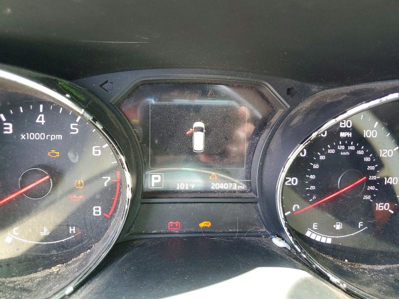 2016 Kia SEDONA VIN KNDMC5C1XG6145936 COPART salvage auction — NORMAL WEAR, Fl - Certificate Of Title, sold $875 on 2026-07-25 (photo 9)