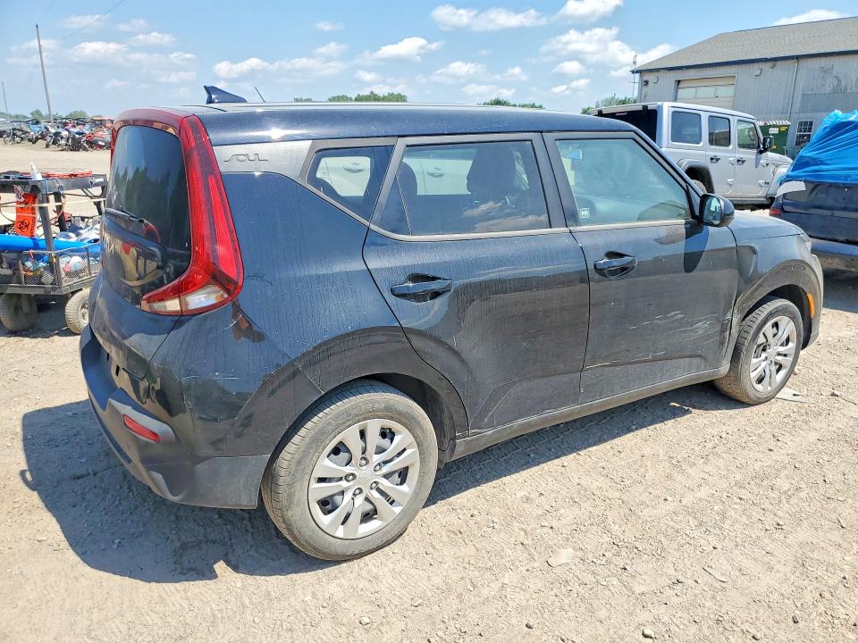2022 Kia Soul VIN KNDJ23AU1N7153003 COPART salvage auction — SIDE, Mi - Certificate Of Title (P), sold $3,100 on 2026-07-22 (photo 3)
