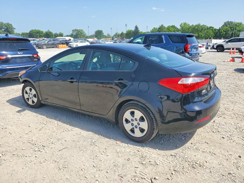 2016 Kia Forte VIN KNAFK4A64G5540850 COPART salvage auction — FRONT END, Oh - Cert Of Title-Salvage, sold $950 on 2026-07-10 (photo 2)