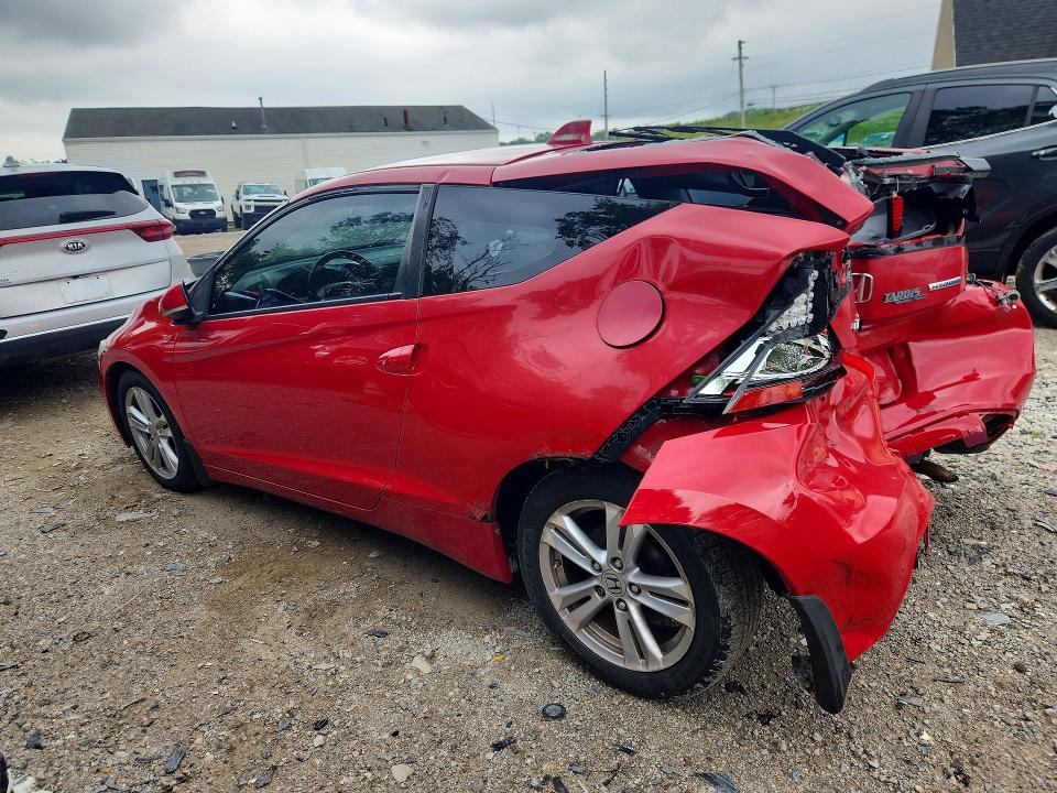 2011 Honda Cr-z VIN JHMZF1D6XBS007604 COPART salvage auction — REAR END, OH - CERT OF TITLE-SALVAGE, sold $90 on 2026-07-22 (photo 2)