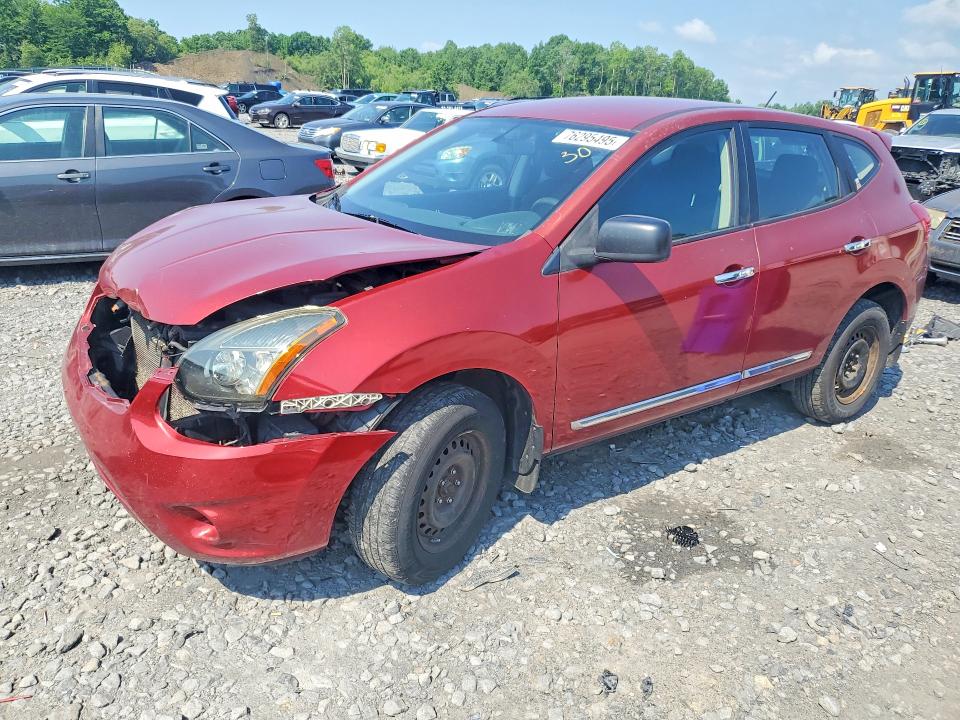 2013 Nissan Rogue VIN JN8AS5MV9DW624758 COPART salvage auction — FRONT END, Pa - Certificate Of Salvage, sold $300 on 2026-07-15 (photo 1)