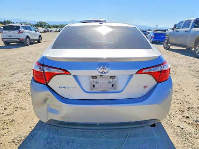 2015 Toyota Corolla VIN 5YFBURHE1FP217282 COPART salvage auction — REAR END, Ca - Salvage Certificate, sold $3,650 on 2026-07-24 (photo 6)