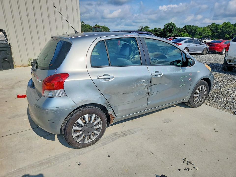 2010 Toyota Yaris VIN JTDKT4K37A5289025 COPART salvage auction — SIDE, GA - CERT OF TITLE-SALVAGE, sold $925 on 2026-07-30 (photo 3)