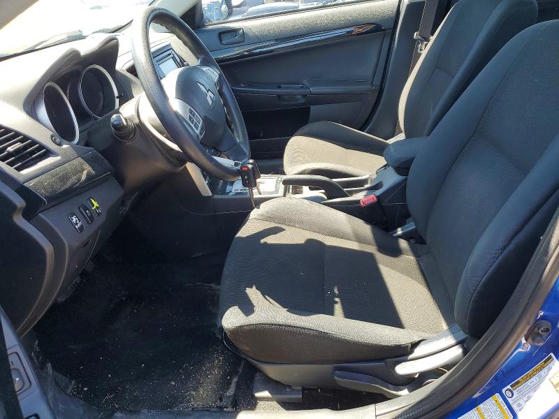 2017 Mitsubishi Lancer VIN JA32U2FU2HU603523 COPART salvage auction — HAIL, AB - BOS - SALVAGE, sold $550 on 2026-07-14 (photo 7)