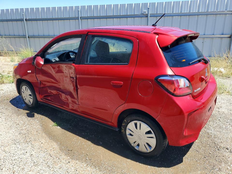 2024 Mitsubishi Mirage VIN ML32AUHJ4RH026905 COPART salvage auction — SIDE, FL - CERT OF TITLE SLVG REBUILDABLE (P), sold $2,200 on 2026-07-15 (photo 2)