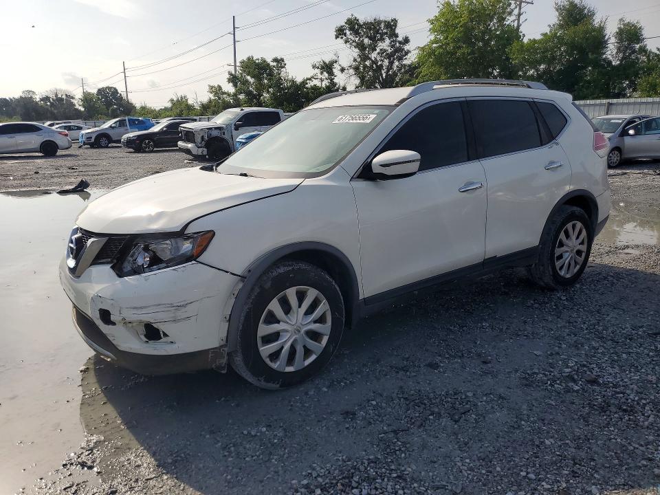 2016 Nissan Rogue sport VIN JN8AT2MT7GW009396 COPART salvage auction — FRONT END, FL - CERT OF TITLE SLVG REBUILDABLE, sold $1,550 on 2026-07-31 (photo 1)