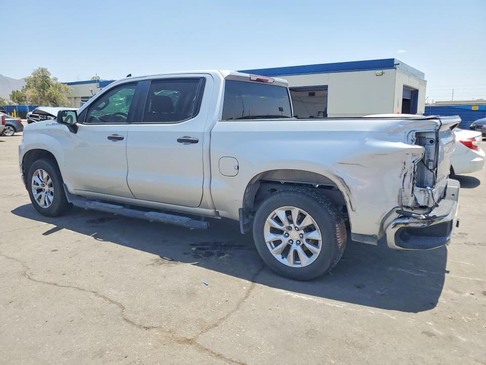 2021 Chevrolet Silverado VIN 1GCPWBEK2MZ343977 COPART salvage auction — FRONT END, Tx - Salvage Vehicle Title, sold $1,850 on 2026-07-31 (photo 2)