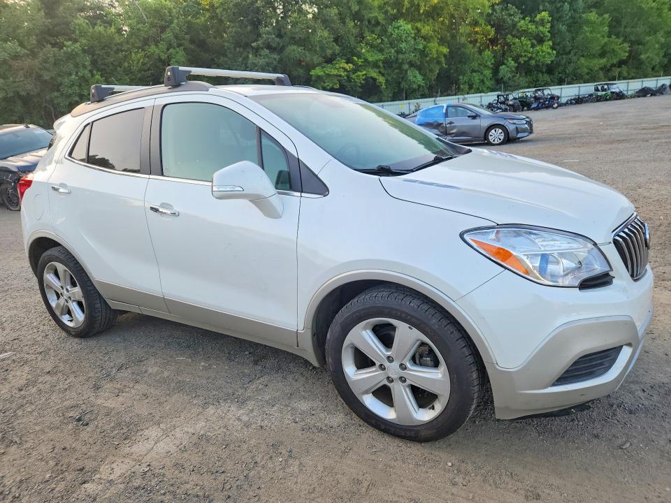 2015 Buick Encore VIN KL4CJASB2FB187215 COPART salvage auction — NORMAL WEAR, La - Certificate Of Title, sold $10 on 2026-07-30 (photo 4)
