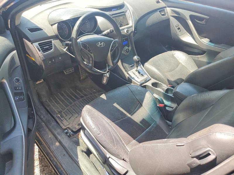 2013 Hyundai Elantra VIN KMHDH6AE3DU002147 COPART salvage auction — MINOR DENT/SCRATCHES, On - Permit No Brand - Unfit, sold $400 on 2026-07-21 (photo 8)
