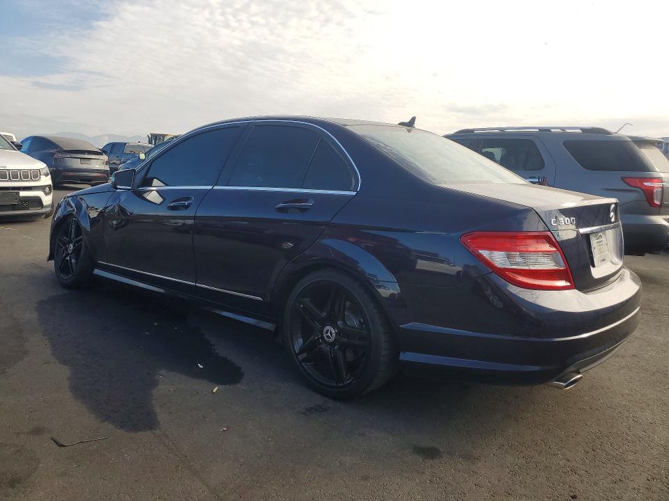 2011 Mercedes-benz C class VIN WDDGF5EB4BA445459 COPART salvage auction — FRONT END, CA - SALVAGE CERTIFICATE, sold $575 on 2026-07-29 (photo 2)