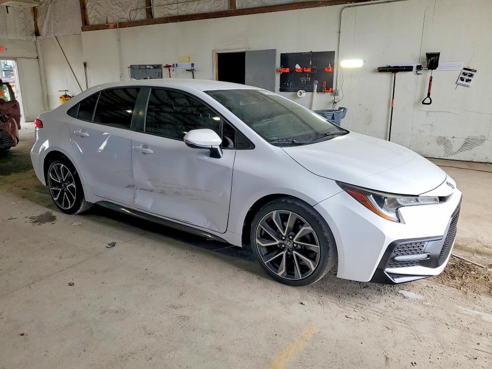 2020 Toyota Corolla VIN JTDS4RCE0LJ029652 COPART salvage auction — SIDE, Va - Certificate Of Title, sold $7,400 on 2026-07-29 (photo 4)