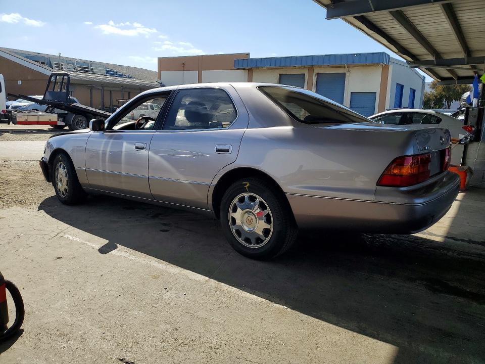 1999 Lexus Ls 400 VIN JT8BH28F4X0156007 COPART salvage auction — FRONT END, Ca - Salvage Certificate, sold $30 on 2026-07-21 (photo 2)