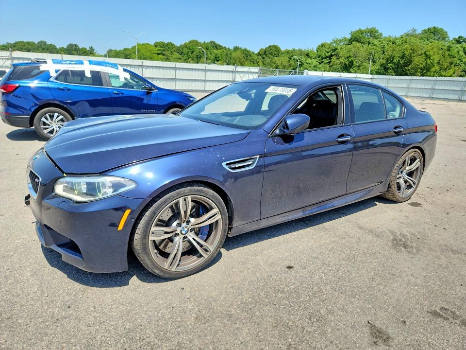 2014 BMW M5 VIN WBSFV9C57ED097469 — COPART salvage auction photo