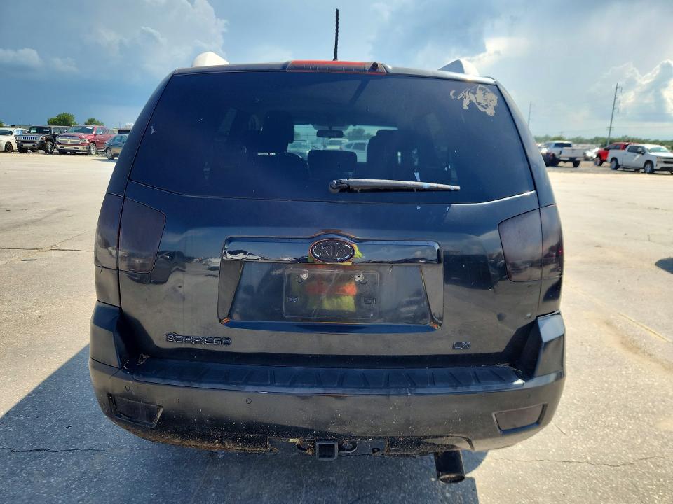 2009 Kia Borrego VIN KNDJJ741X95033097 COPART salvage auction — NORMAL WEAR, LA - CERT OF TITLE-RECONSTRUCTED, sold $250 on 2026-07-29 (photo 6)