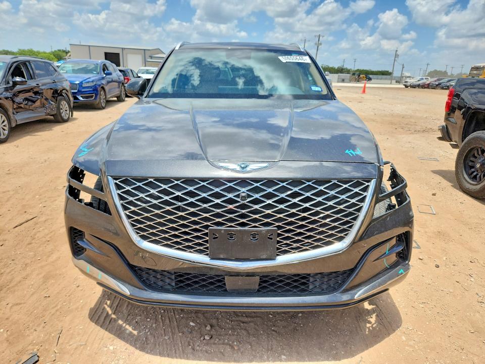 2024 Genesis Gv80 VIN KMUHBDSB5RU168951 COPART salvage auction — FRONT END, Tx - Salvage Vehicle Title, sold $6,700 on 2026-07-23 (photo 5)