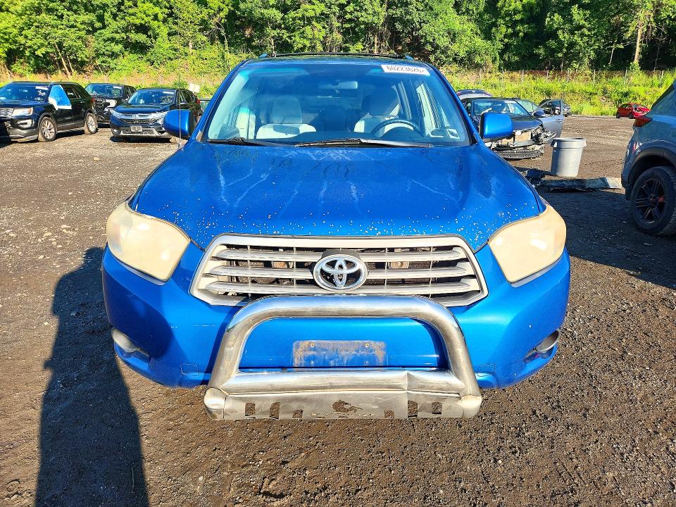 2008 Toyota Highlander VIN JTEES41A282072957 COPART salvage auction — MECHANICAL, NY - CERTIFICATE OF TITLE, sold $1,175 on 2026-07-21 (photo 5)