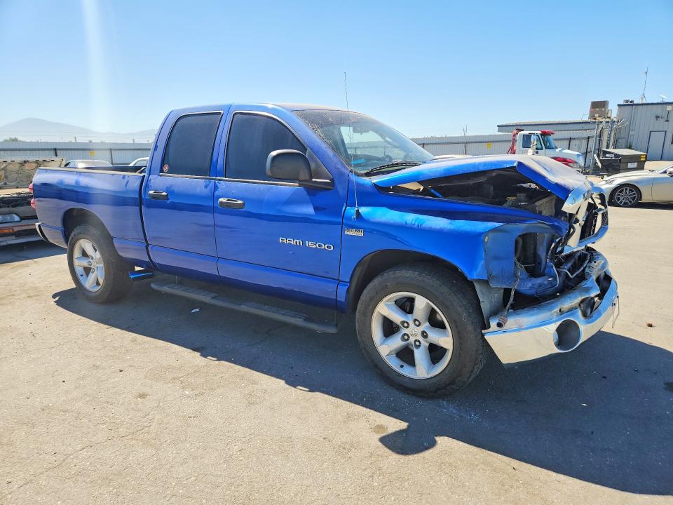 2007 Dodge Ram 1500 VIN 1D7HA182X7S222108 COPART salvage auction — FRONT END, CA - SALVAGE CERTIFICATE, sold $575 on 2026-08-21 (photo 4)