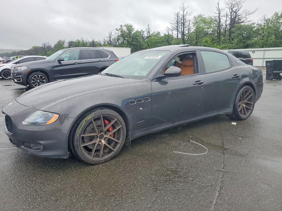 2012 Maserati Quattroporte VIN ZAM39JKA8C0063958 COPART salvage auction — SIDE, Ny - Mv-907A Salvage Certificate, sold $4,100 on 2026-07-15 (photo 1)