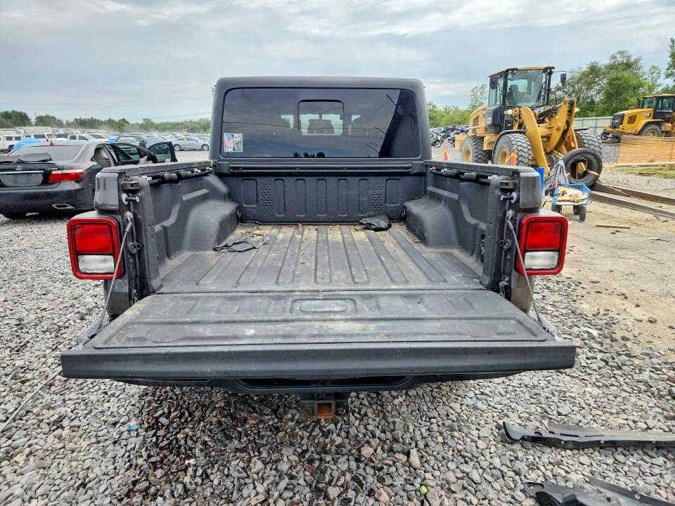 2020 Jeep Gladiator VIN 1C6HJTFG6LL183811 COPART salvage auction — FRONT END, Il - Salvage Certificate, sold $13,600 on 2026-08-31 (photo 6)