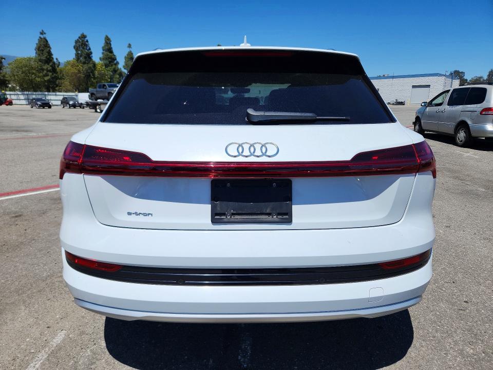 2019 Audi E-tron VIN WA1LAAGE6KB005397 COPART salvage auction — FRONT END, CA - SALVAGE CERTIFICATE, sold $13,200 on 2026-07-23 (photo 6)
