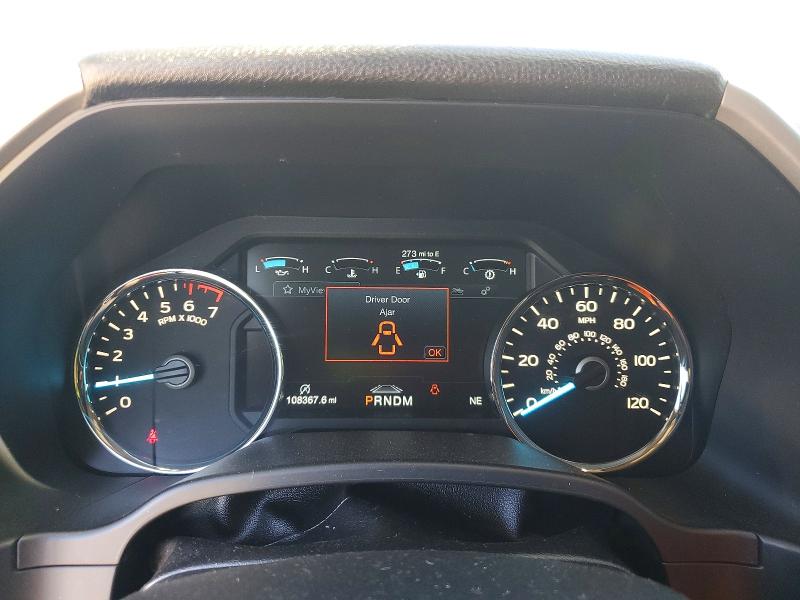 2018 Ford F-150 VIN 1FTEW1EG6JKF22850 COPART salvage auction — FRONT END, Ca - Salvage Certificate, sold $4,300 on 2026-07-30 (photo 9)