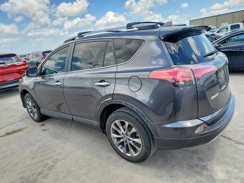 2018 Toyota Rav 4 VIN JTMYFREV7JJ169194 COPART salvage auction — FRONT END, Tx - Salvage Vehicle Title, sold $7,600 on 2026-07-16 (photo 2)