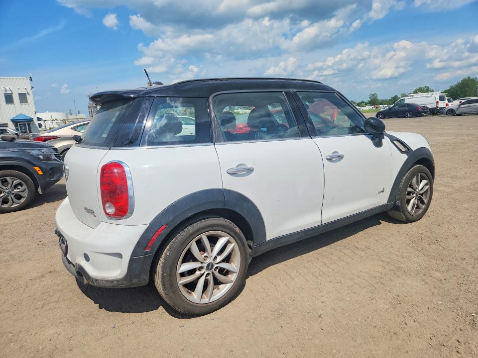 2013 Mini Cooper VIN WMWZC5C51DWP32141 COPART salvage auction — FRONT END, Qc - Gravement Accidente, sold $350 on 2026-08-04 (photo 3)